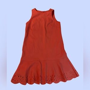 LOFT zip-up salmon dress, size 4